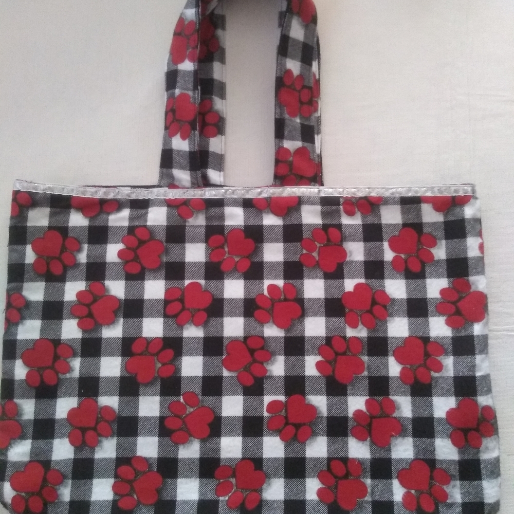 NWOT Dogs tote bag new small -large